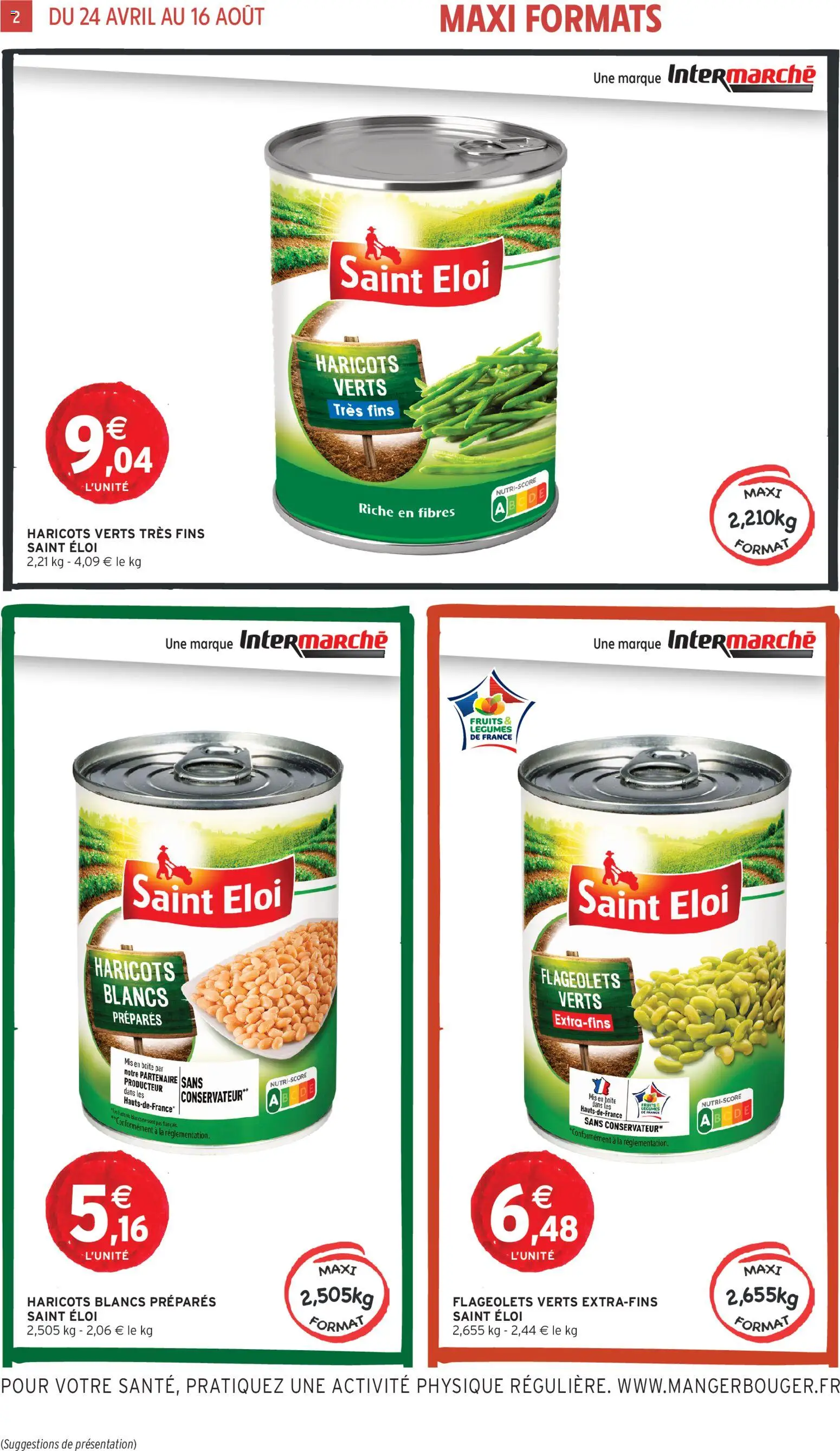 {H1} | Page: 2 | Produits: Haricots verts