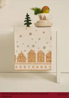 Ofertele Sinsay valabile de la 01.12.2025 | Pagină: 3 | Produse: Față de masă, Masă, Turtă dulce