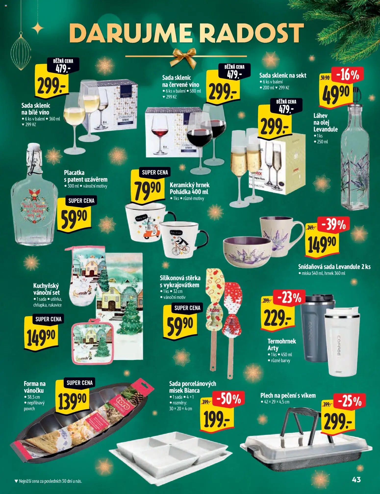 Albert katalog - Hypermarket od 29.10.2025 | Strana: 43 | Produkty: Olej, Červené víno, Plech, Forma