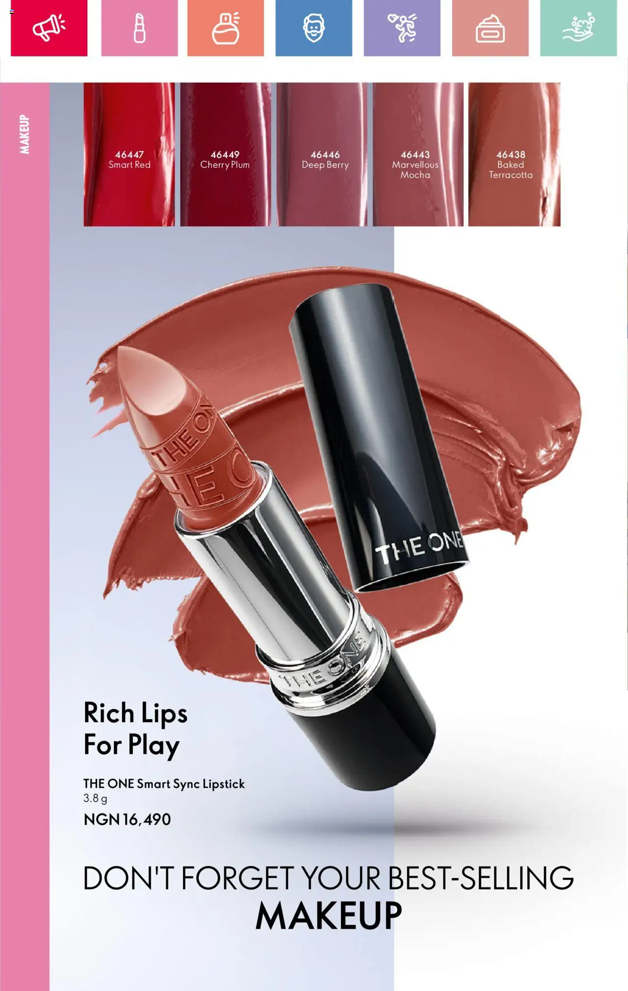 Oriflame -Catalogue valid from 01.04.2025 | Page: 72 | Products: Lipstick