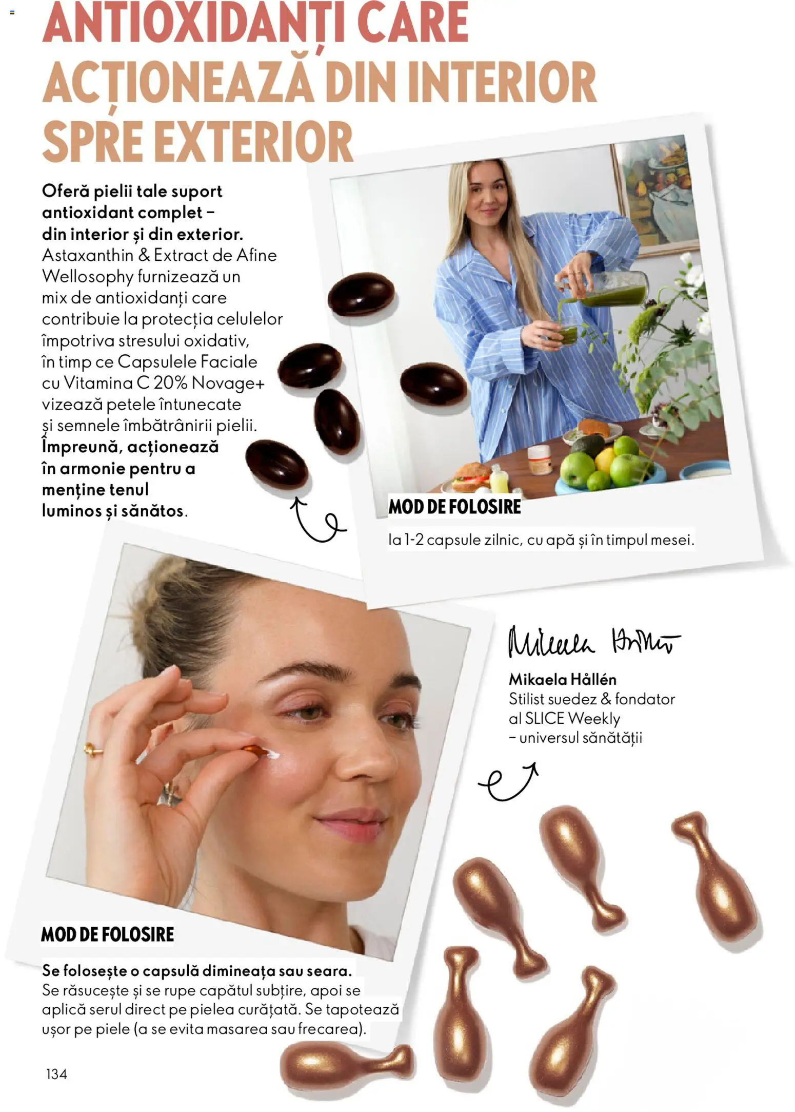 Noul catalog Oriflame – valabil de la 11.02.2026 | Pagină: 134 | Produse: Afine, Apă