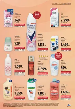 Fa Cacao Cream & Oil tusfürdő, Cacao Cream & Oil tusfürdő, 750 ml - amely érvényes a következő dátumtól: 09.04.2026 | Oldal: 13 | Termékek: Testpermet, Body, Roll-on, Tusfürdő