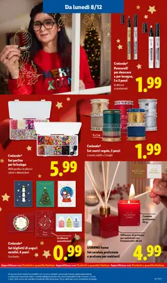 Anteprima del volantino LIVARNO home Set candela profumata e profumo per ambienti, Set candela profumata e profumo per ambienti Diffusore di profumo per ambienti con 6 bastoncini, 50 ml Candela profumata, 90 g valido a partire dal 08.12.2025 | Pagina: 35 | Prodotti: Pennarelli, Candela, Profumo