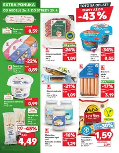Kaufland leták platný od 23.04.2026 | Strana: 72