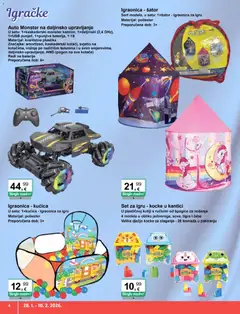 KTC - Katalog igračke i tekstil - Pregled kataloga iz trgovine KTC, vrijedi od 28.01.2026 | Stranica: 4 | Proizvodi: Baterije