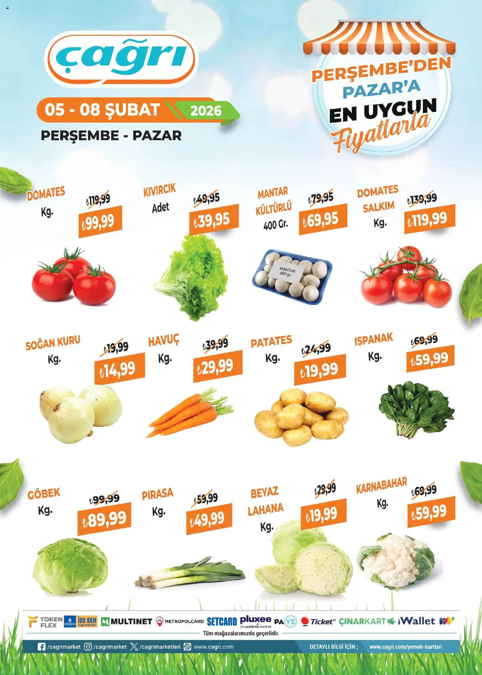 Çağrı Market - Manav Katalog - 05.02.2026 tarihinden itibaren geçerlidir | Sayfa: 2
