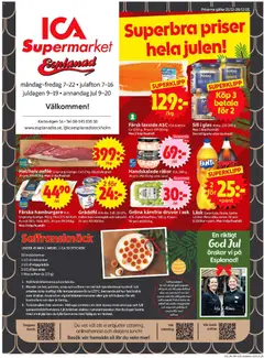 ICA Supermarket - Stockholm - Förhandsvisning av reklamblad från butik ICA Supermarket aktuell från 22.12.2025 | Sida: 1