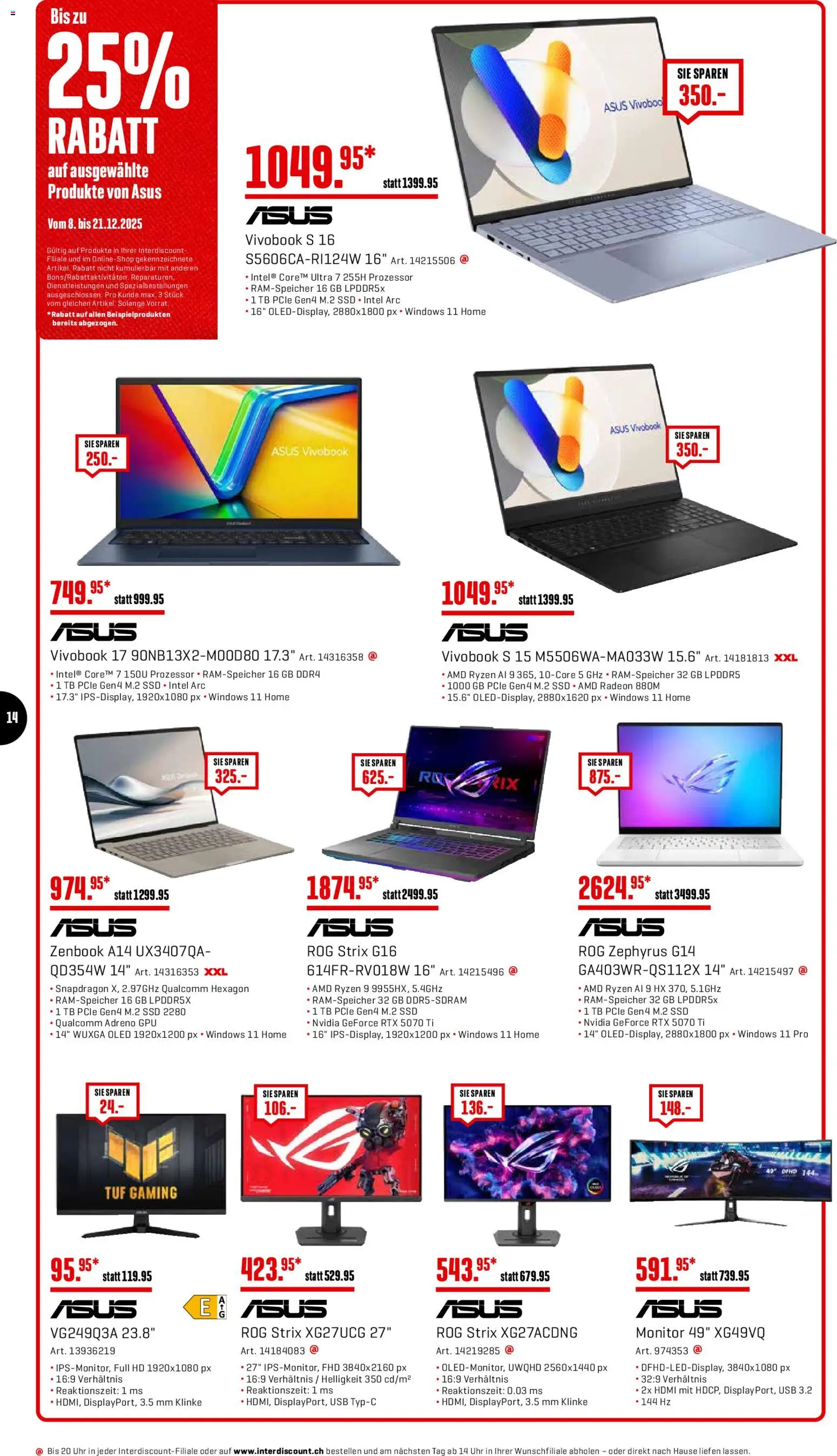 Interdiscount Aktionen – gültig ab 08.12.2025 | Seite: 14