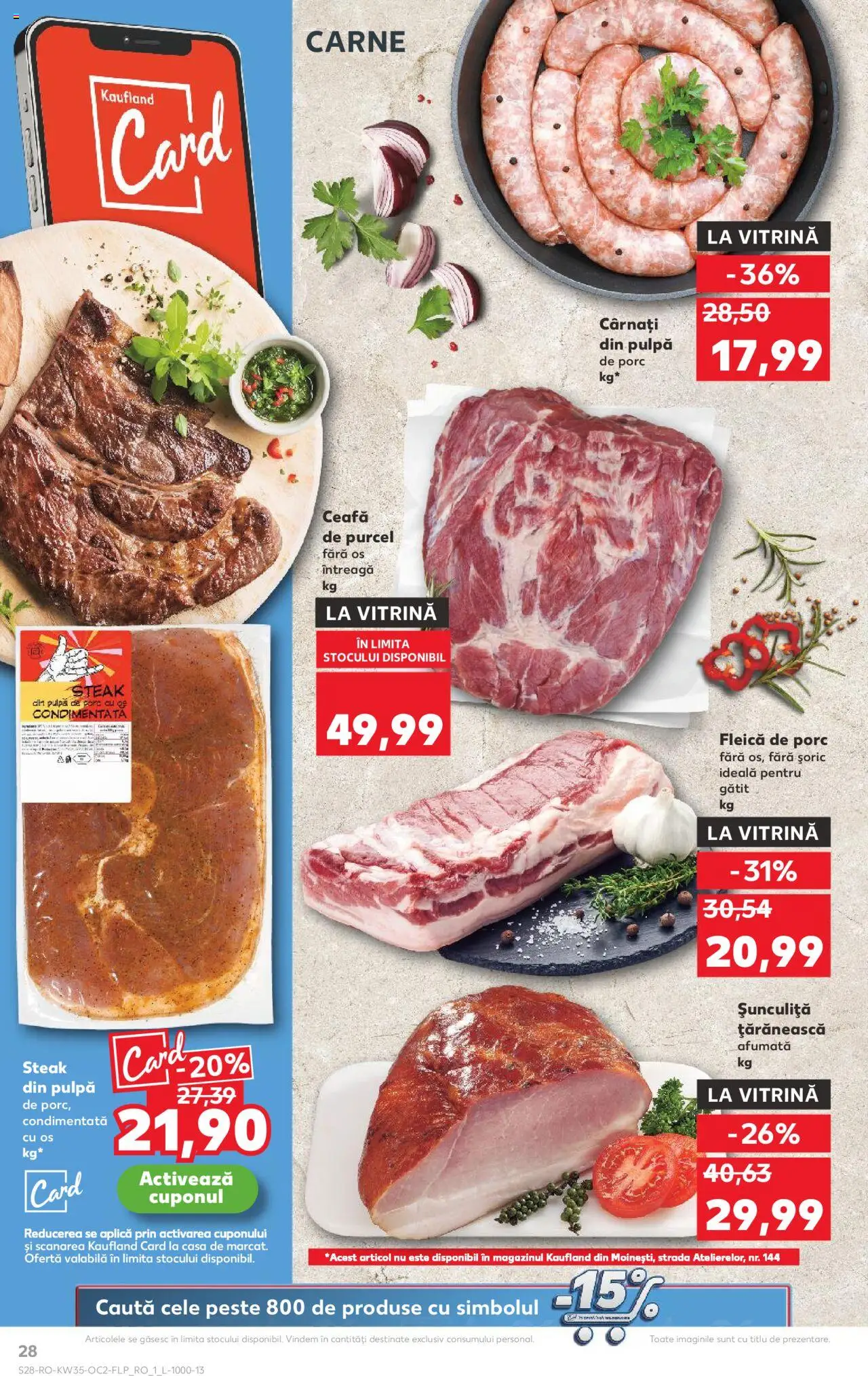 Kaufland RO akciós ujság - amely érvényes a következő dátumtól: 27.08.2025 | Oldal: 28