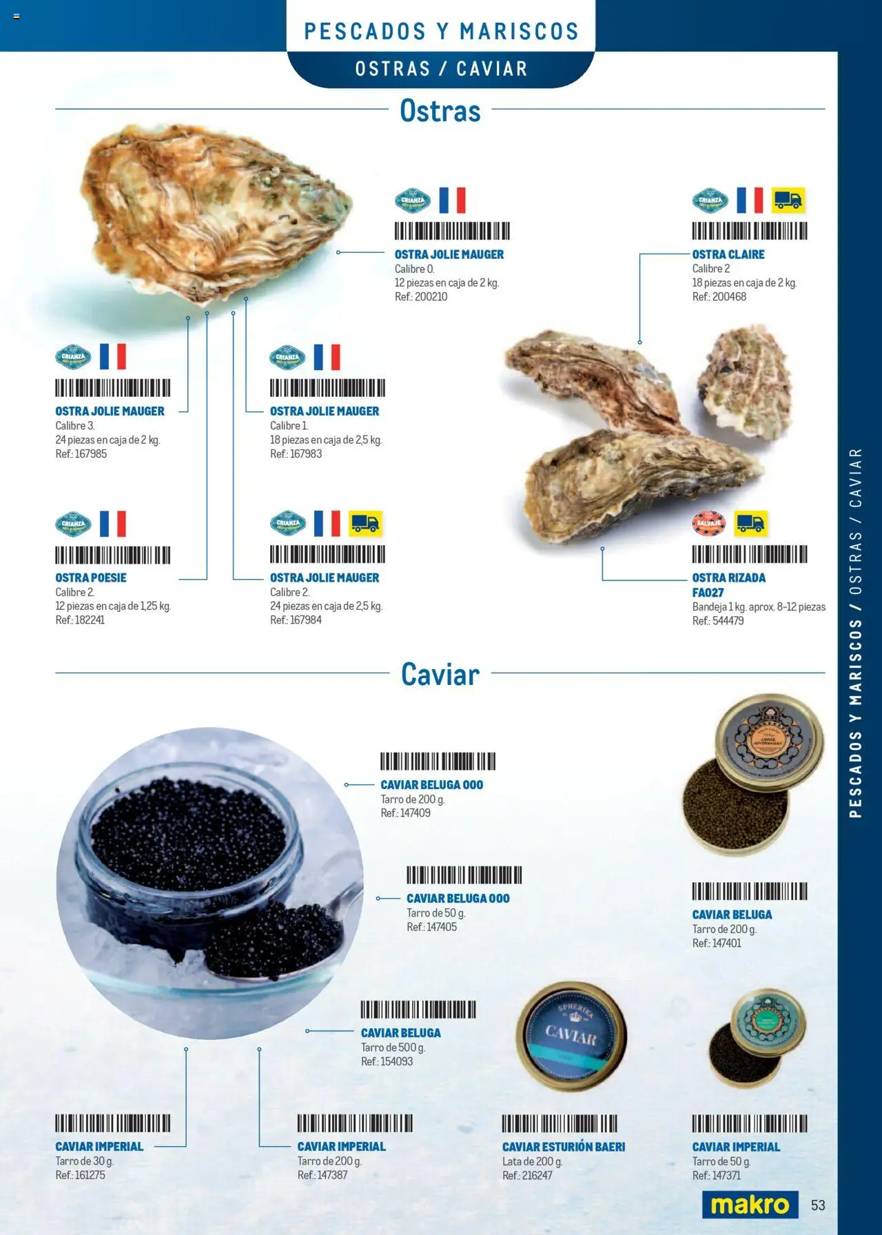 Makro - Especia Carta │ válido desde el 08.04.2025 | Página: 53 | Productos: Bandeja, Caja