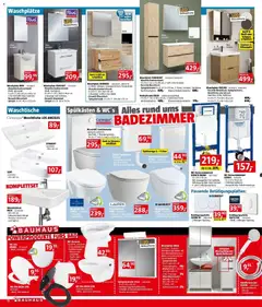 Bauhaus Prospekt aktuell ab 11.11.2025 gültig | Seite: 12 | Produkte: Steckdose, Schrank, Bad, Spiegel