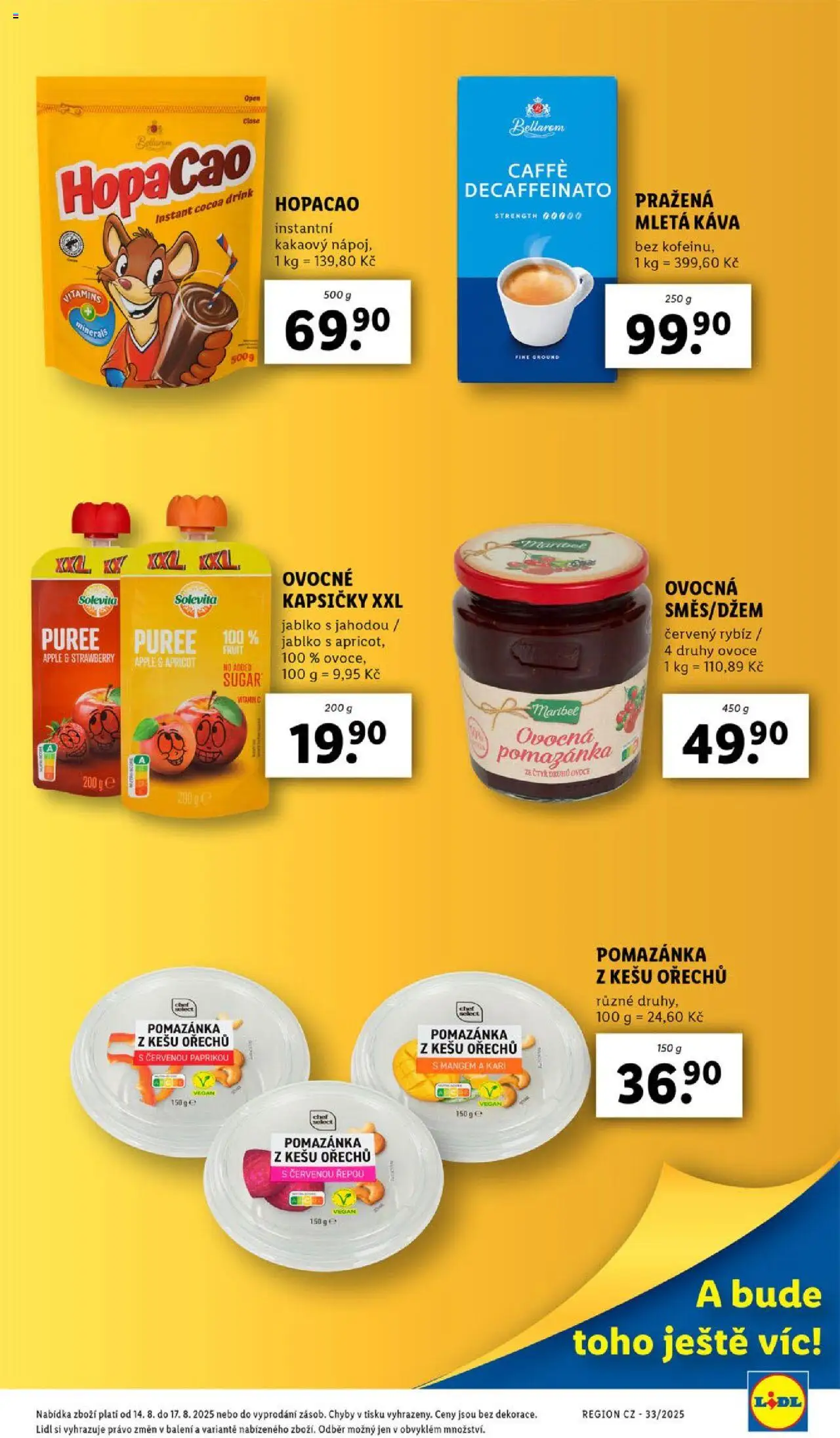 Lidl leták od 14.08.2025 | Strana: 41 | Produkty: Vegan, Kešu, Solevita, Mletá káva