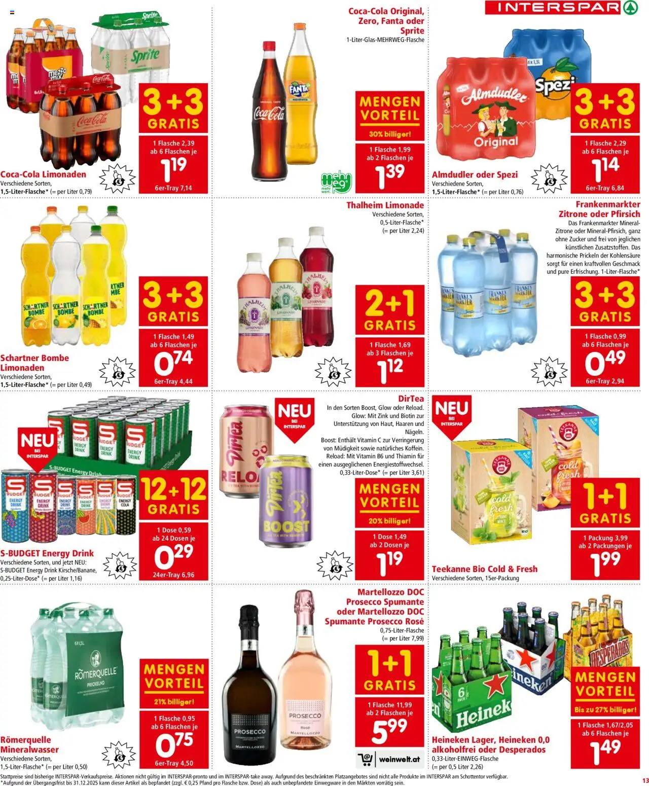 Interspar Flugblatt - Kärnten gültig ab 05.06.2025 | Seite: 13 | Produkte: Zucker, Zitrone, Pfirsich