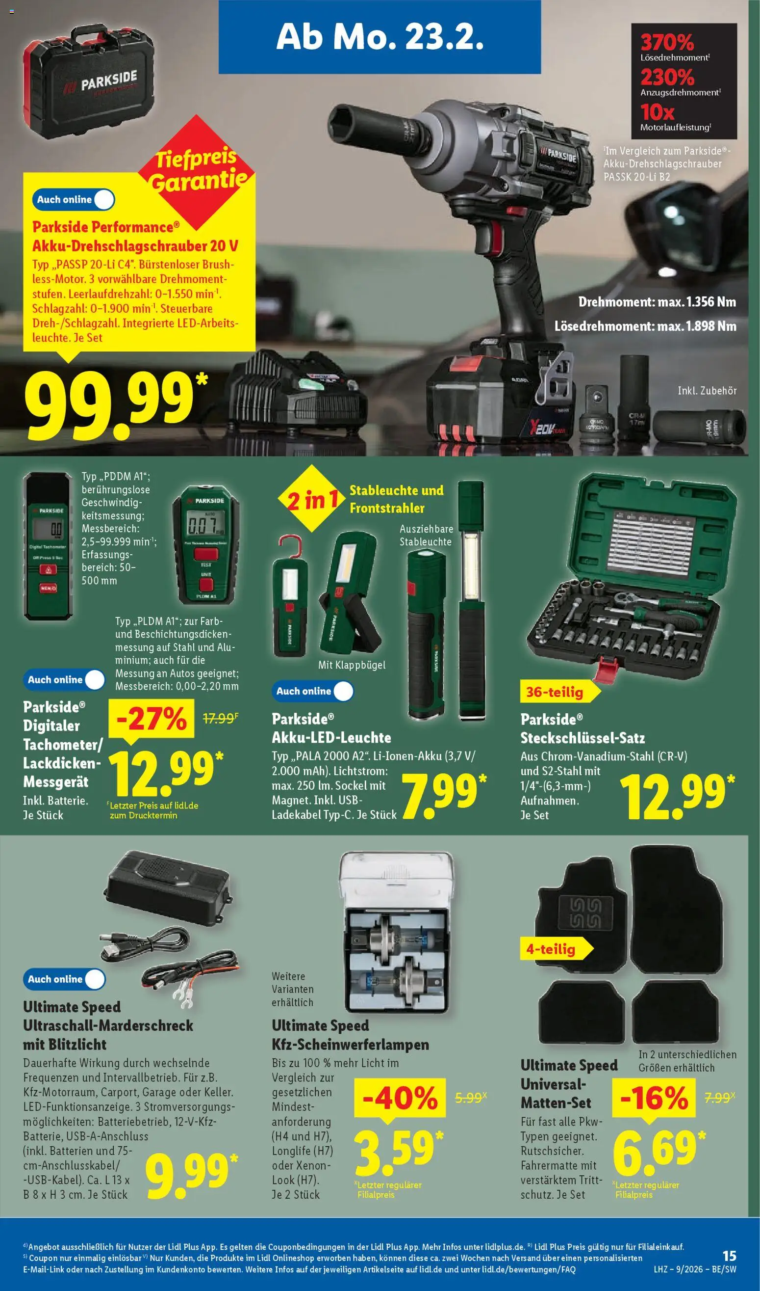 Lidl Prospekt Zossen – gültig ab 23.02.2026 | Seite: 27 | Produkte: USB, Batterien, Ladekabel