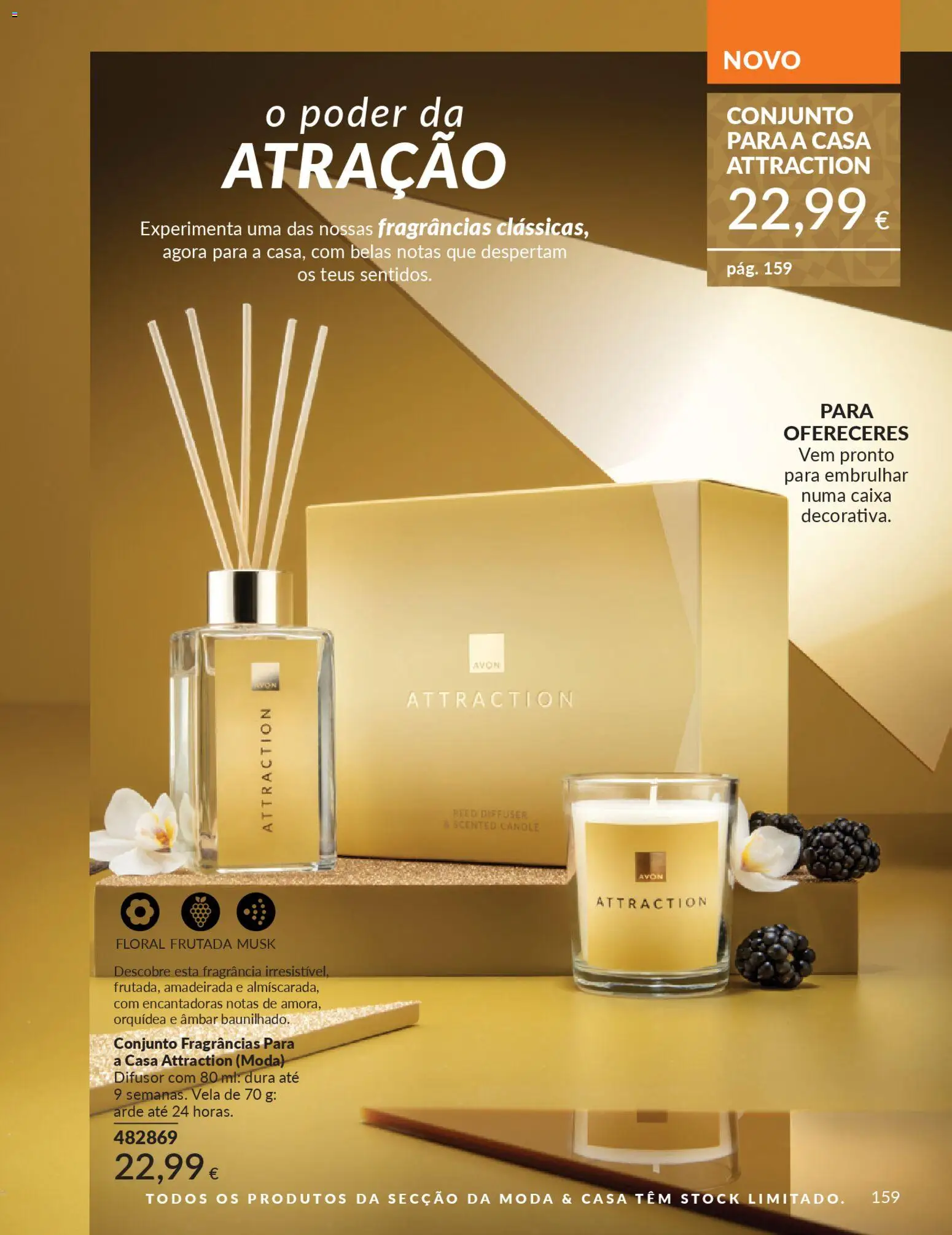 Catálogo Avon Campanha 11 Black Friday │ válido de 01.11.2025 | Página: 159 | Produtos: Fragrância, Caixa, Difusor