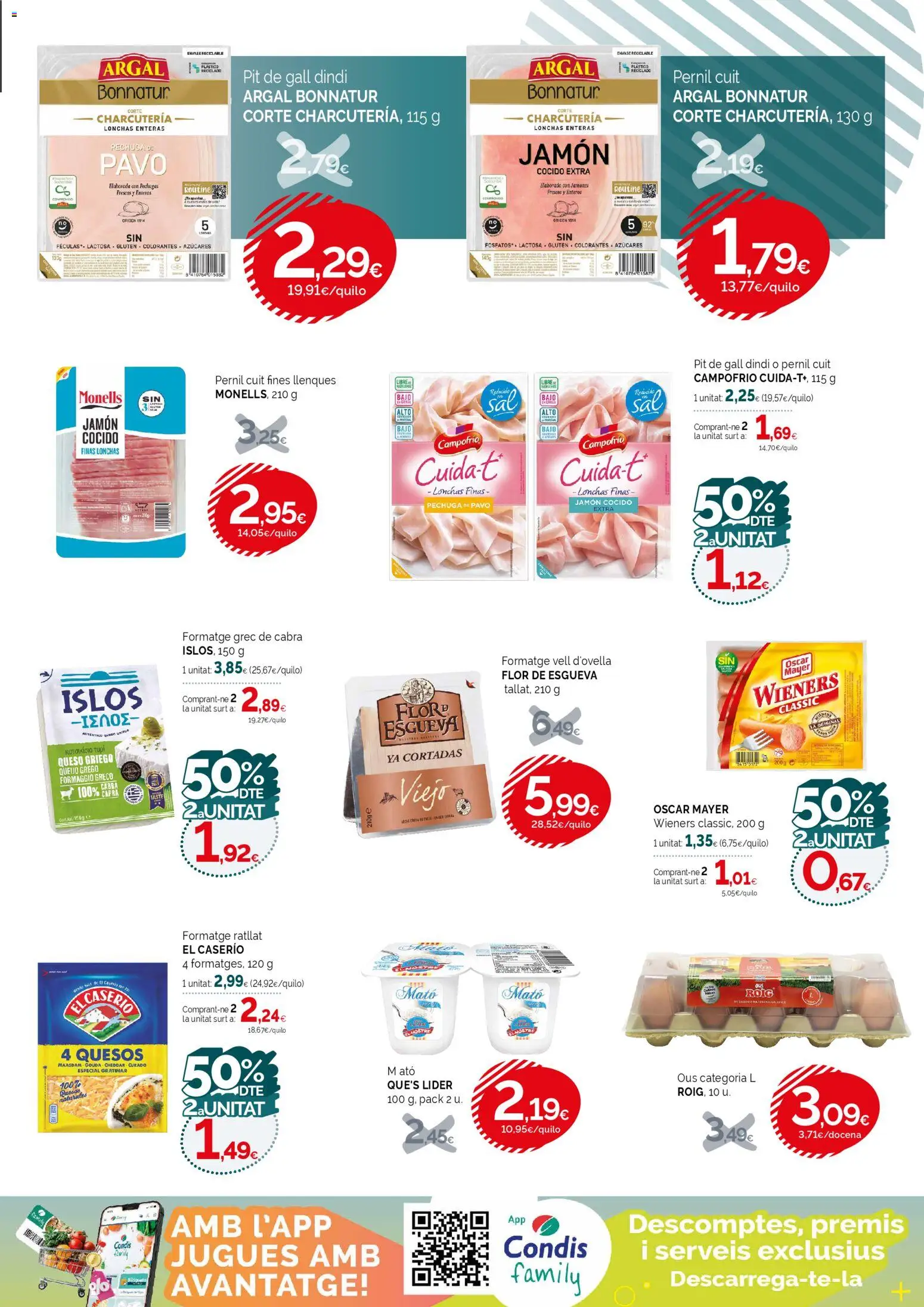 Condis folleto life │ válido desde el 22.10.2025 | Página: 3 | Productos: Queso, Jamón, Jamón cocido