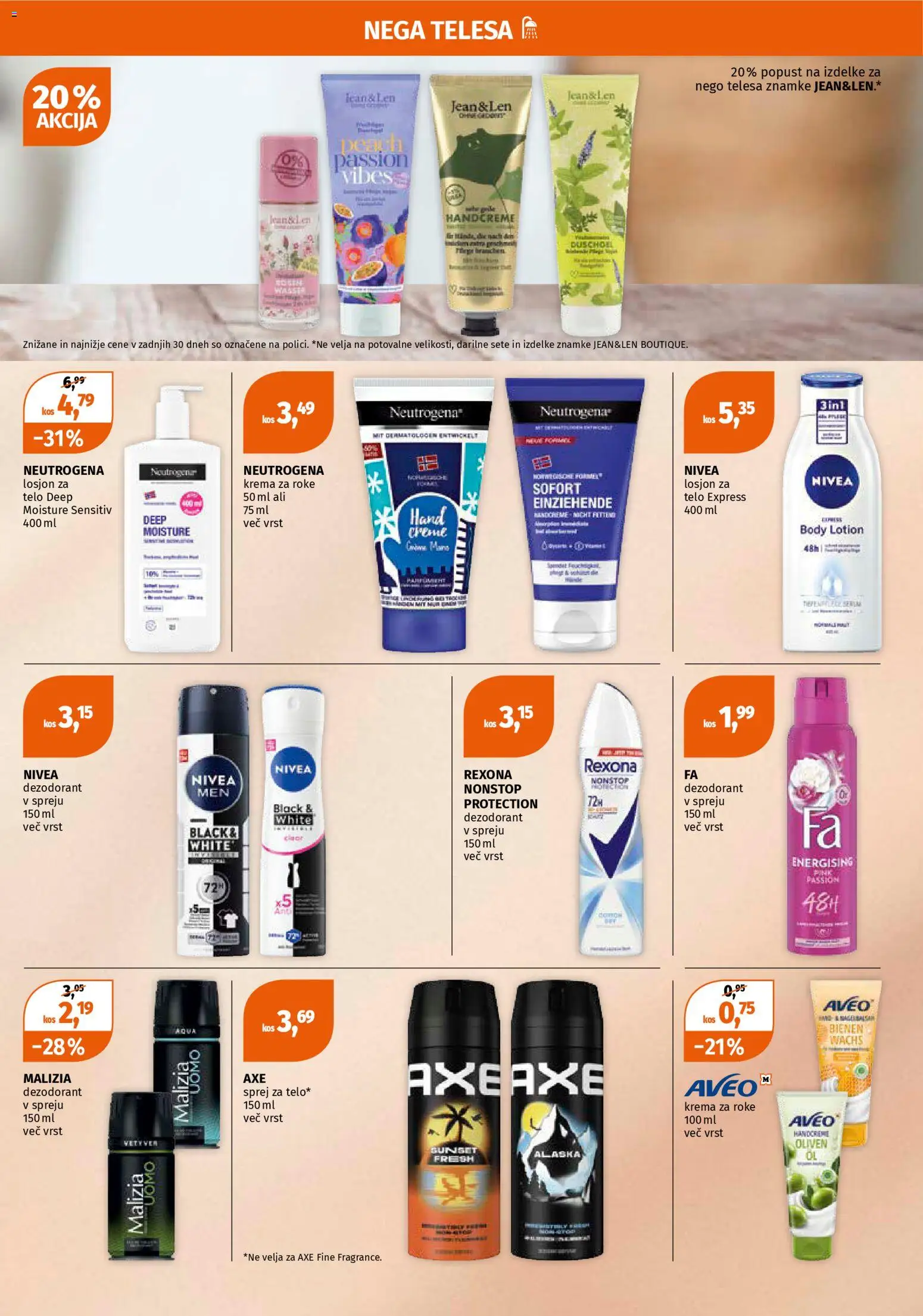 Novi Müller katalog ponudbe – veljaven od 01.12.2025 | Stran: 5 | Izdelki: Kos, Krema, Krema za roke, Deodorant