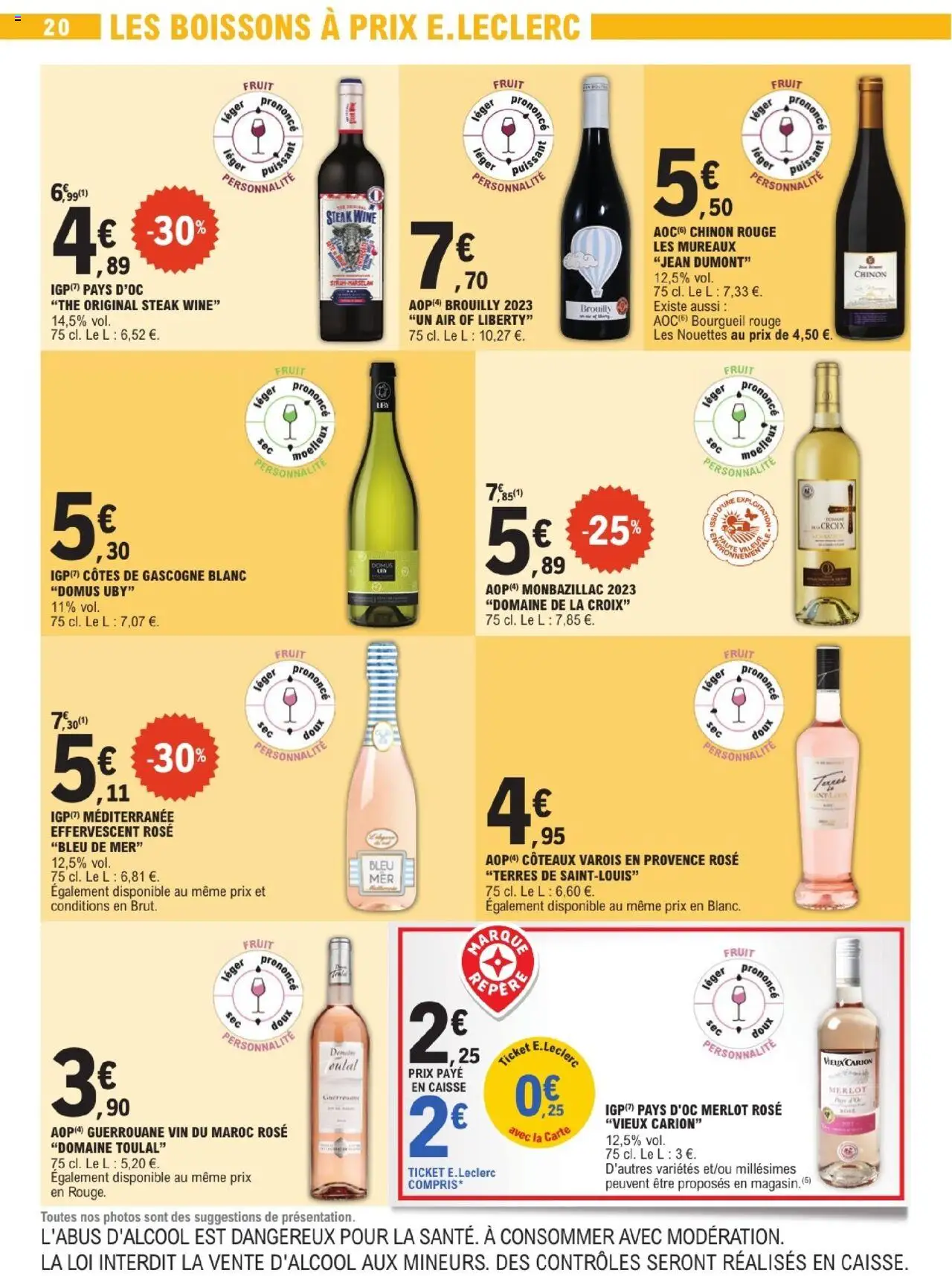  | Page: 20 | Produits: Vin, Thé