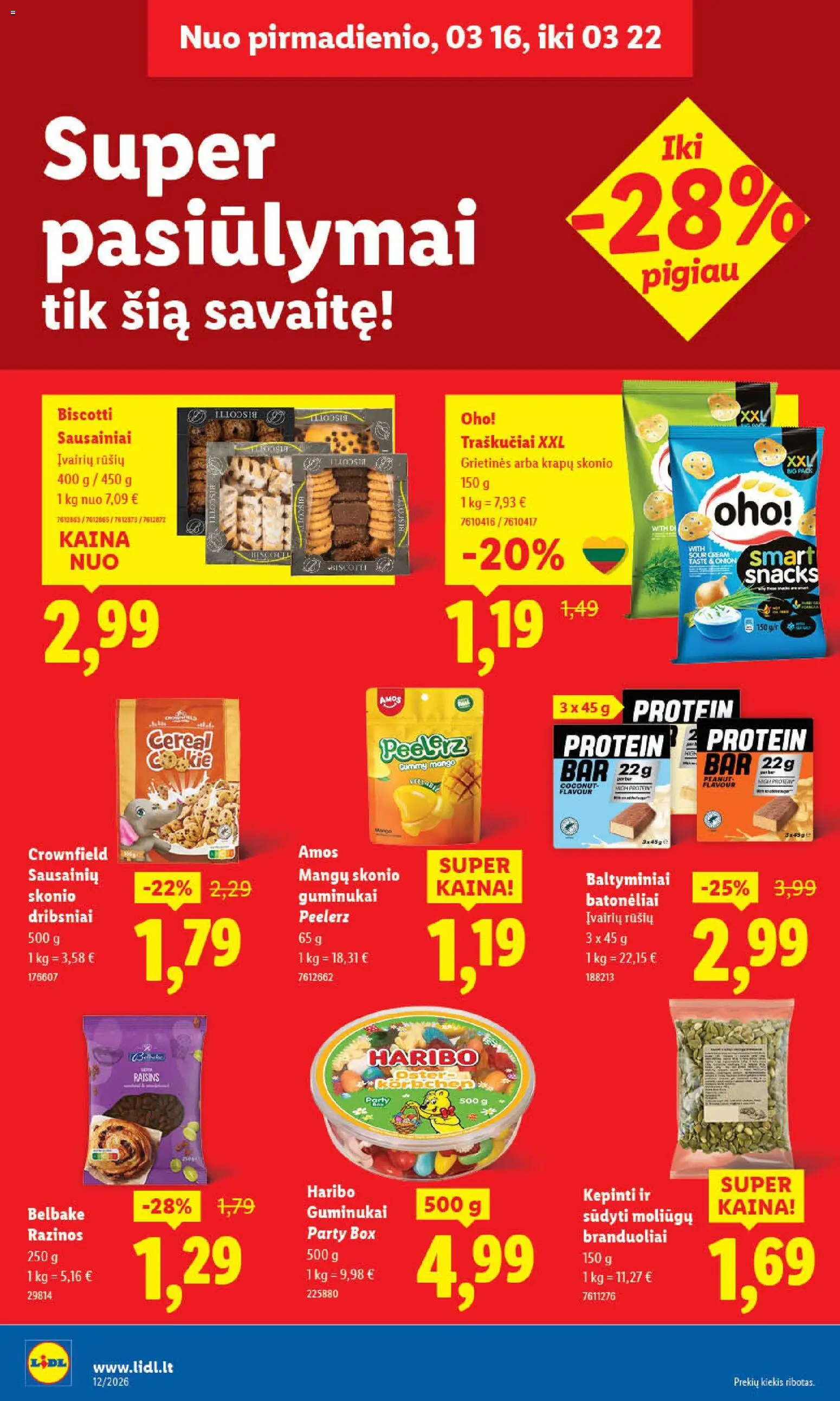 LIDL akcijos nuo 16.03.2026 | Puslapis: 31