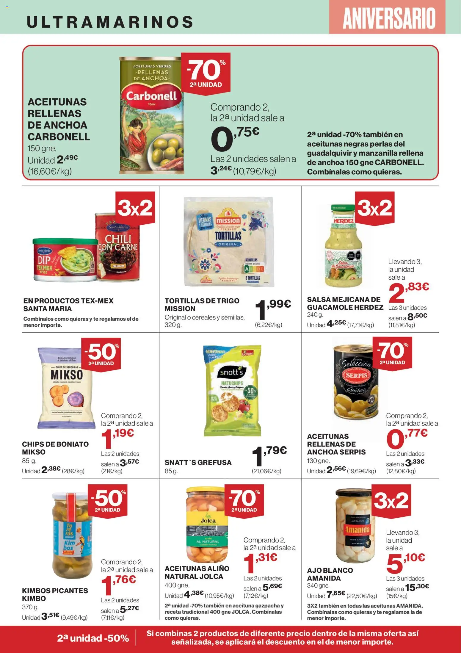 Hipercor catálogo │ válido desde el 23.10.2025 | Página: 26 | Productos: Cereales, Guacamole, Té, Anchoa