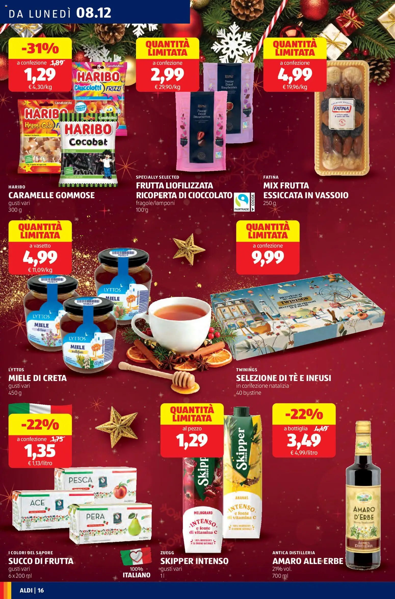 Volantino Aldi del 08.12.2025 | Pagina: 16
