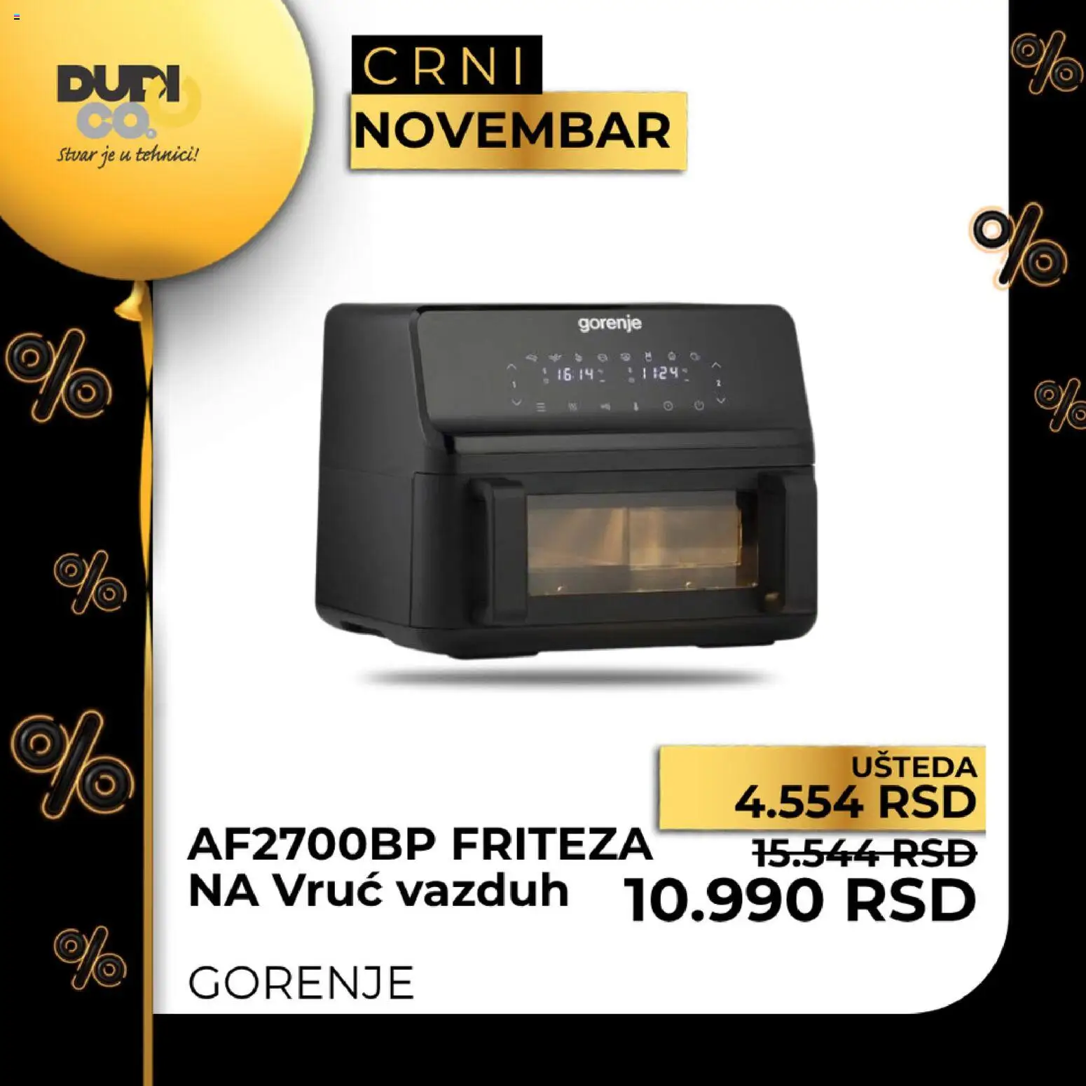 Dudi co. katalog - važi od 10.11.2025 | Strana: 48 | Proizvode: Friteza