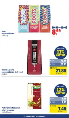 Makro - Folder - Voorbeeld van een folder van Makro, geldig van 28.01.2026 | Pagina: 36 | Producten: Koffiebonen, Zak