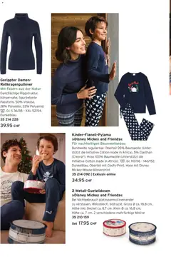 Tchibo Aktionen Disney ab 16.12.2025 gültig | Seite: 18 | Produkte: Ski, Hose, Rollkragenpullover