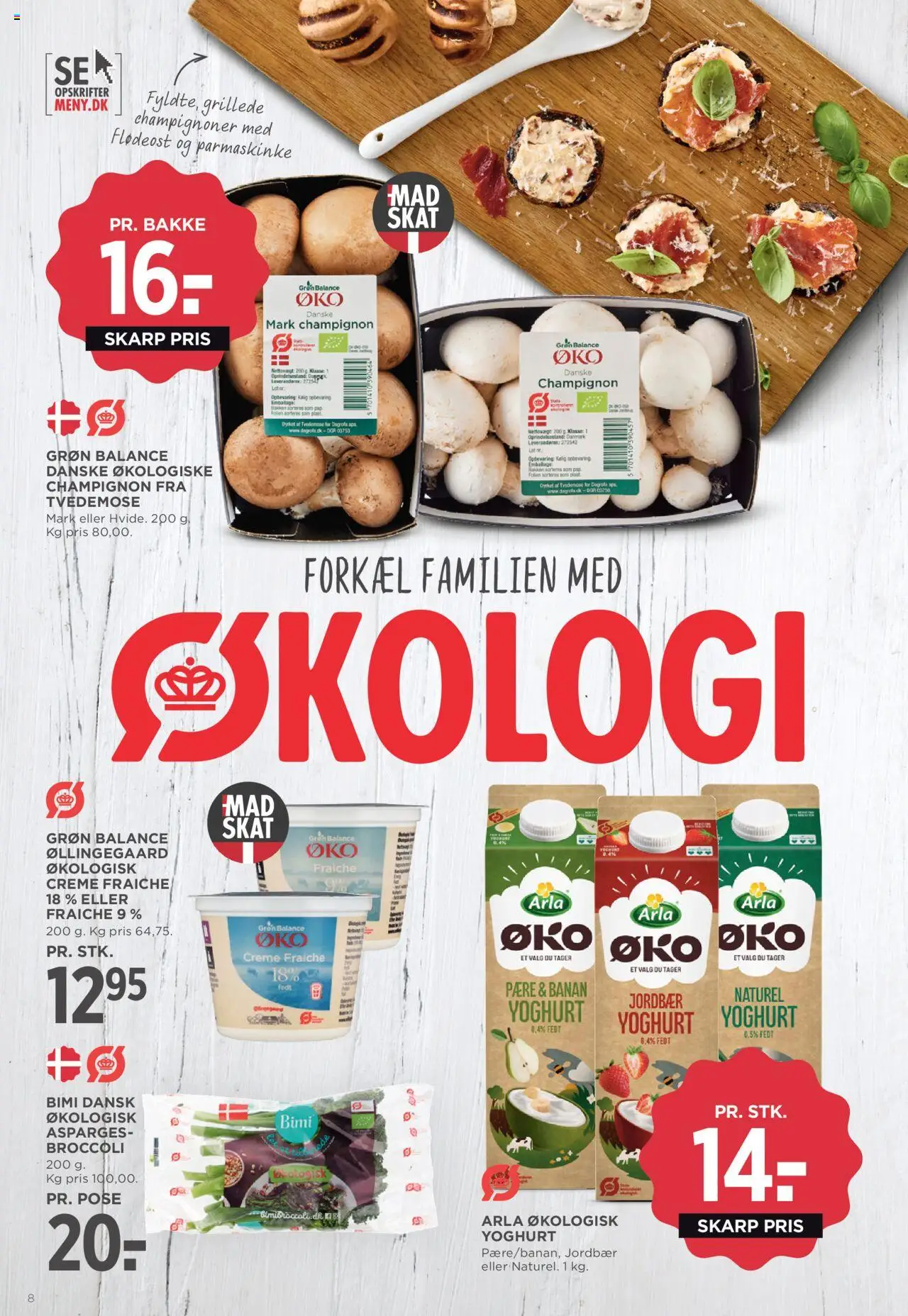 Meny Tilbudsavis gyldig fra 04.07.2025 | Side: 12 | Produkter: Creme, Broccoli, Flødeost, Søm