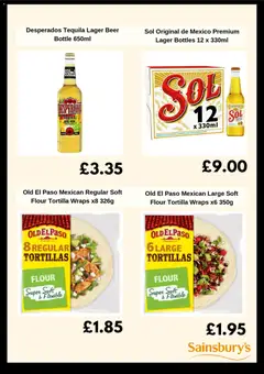 Preview of Sainsbury's - Weekly offers valid from 09.12.2025 | Page: 5 | Products: Tortilla, Beer