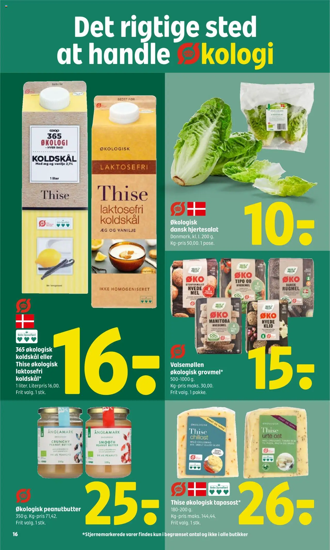 Coop 365 Tilbudsavis gyldig fra 19.06.2025 | Side: 16 | Produkter: Æg, Koldskål, Peanuts, Vanilje