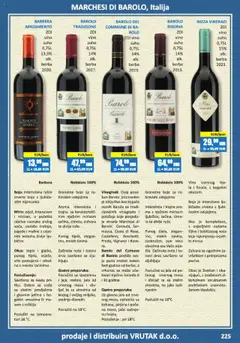 Vrutak - Vinski Katalog - Pregled kataloga iz trgovine Vrutak, vrijedi od 01.11.2024 | Stranica: 225