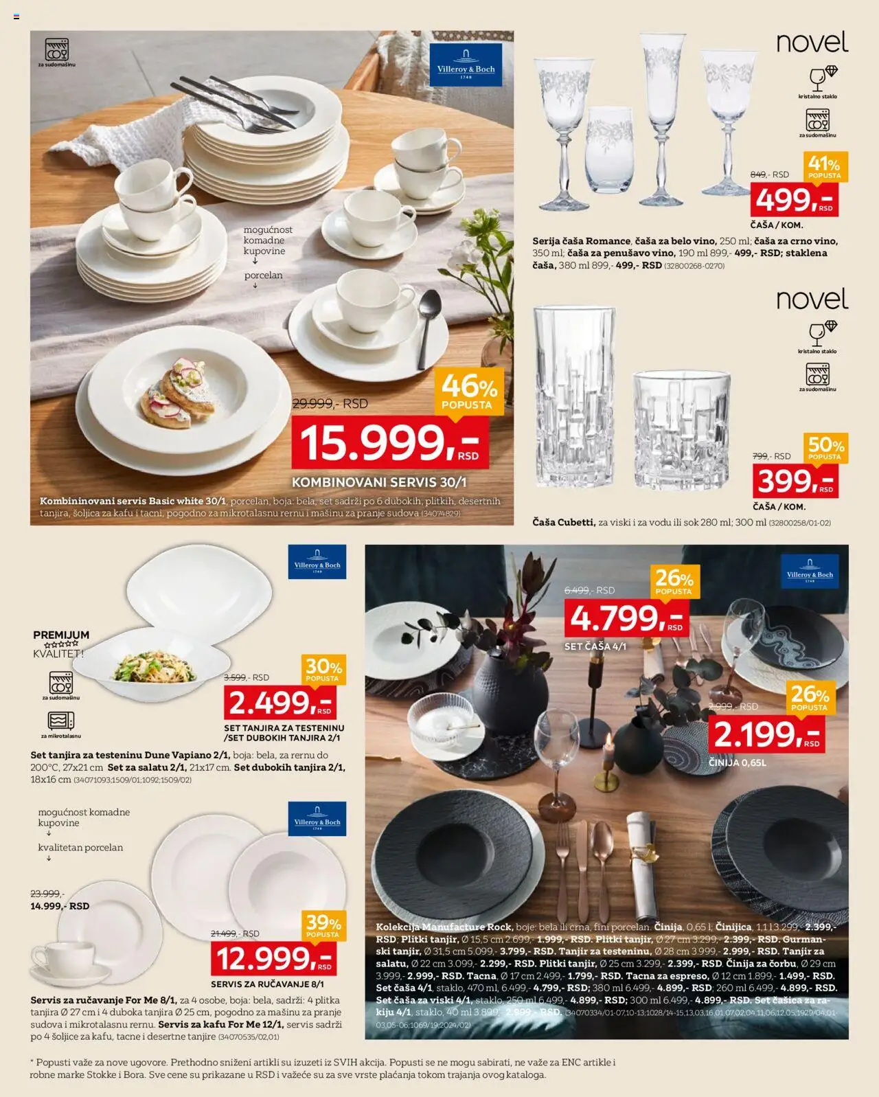 Lesnina XXXL katalog - važi od 29.09.2025 | Strana: 6 | Proizvode: Tanjir, Viski, Sok