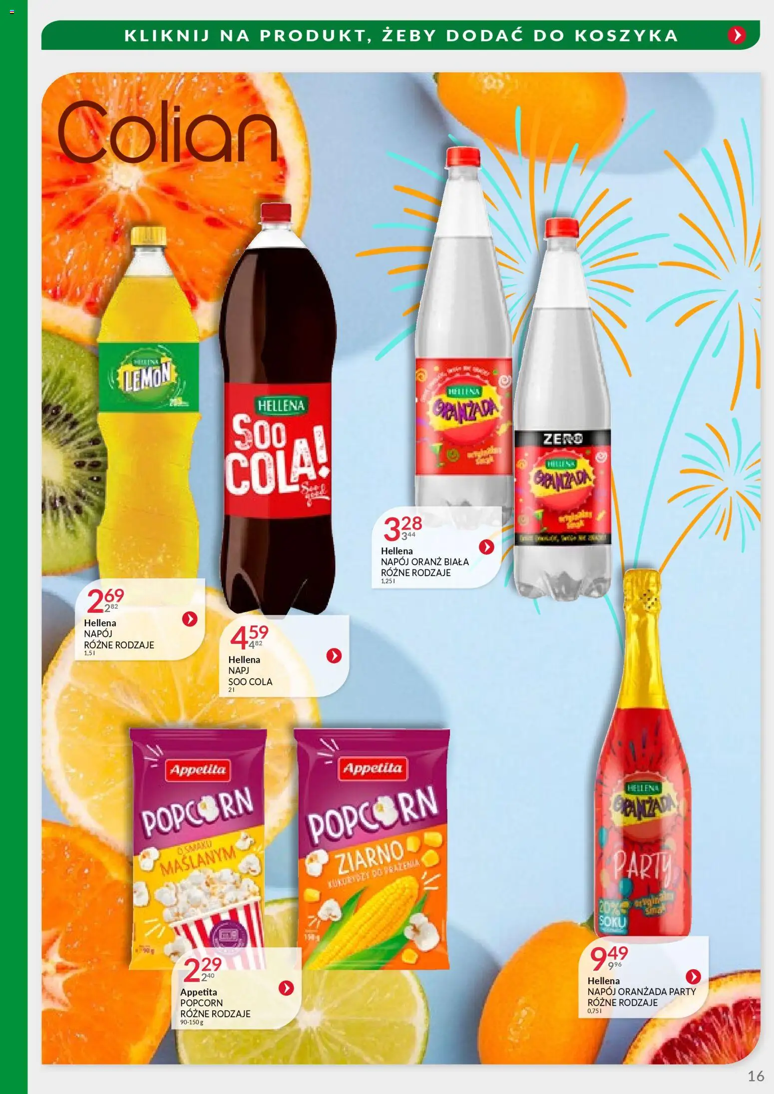 Eurocash Gazetka - Handlowa MR Południowy-Wschód od 22.12.2025 | Strona: 16 | Produkty: Popcorn