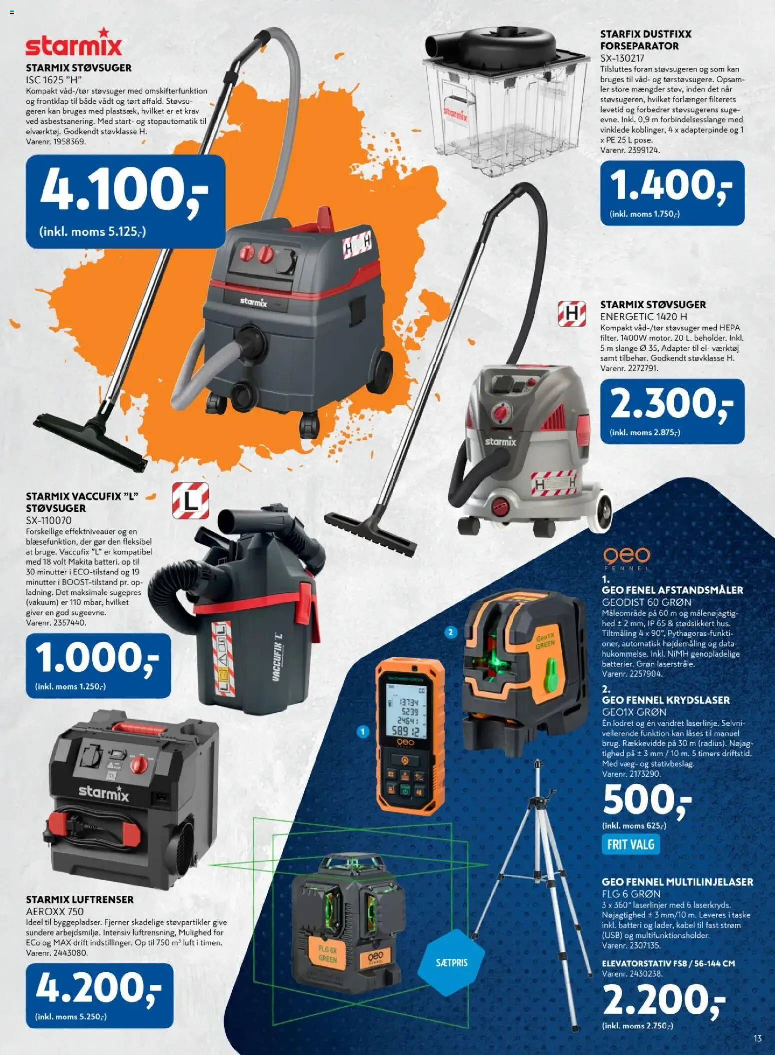 Davidsen tilbudsavis – gyldig fra 20.11.2025 | Side: 13 | Produkter: USB, Støvsuger, Luftrenser, Batteri
