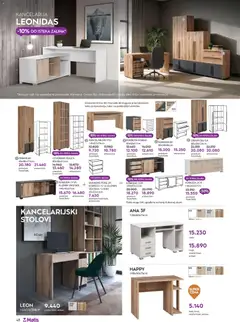 Matis katalog - pregled Matis kataloga - važi od 01.03.2026 | Strana: 48 | Proizvode: Komoda, Polica, Sto, Ormar