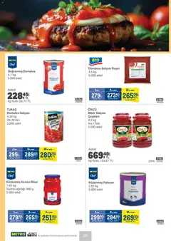 28.01.2026 tarihinden itibaren geçerli olan Metro kataloğu önizlemesi | Sayfa: 20 | Ürünler: Domates, Biber, Patlıcan, Kırmızı biber