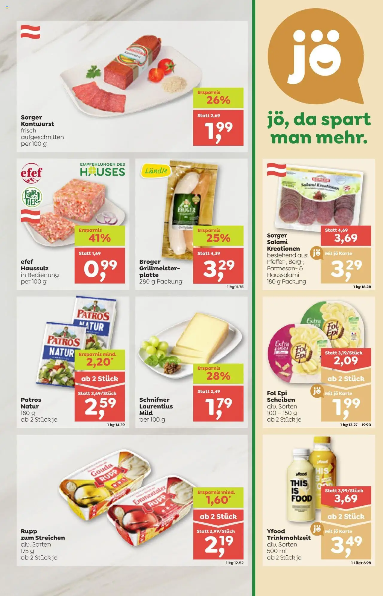 ADEG Vorarlberg gültig ab 07.08.2025 | Seite: 5 | Produkte: Salami