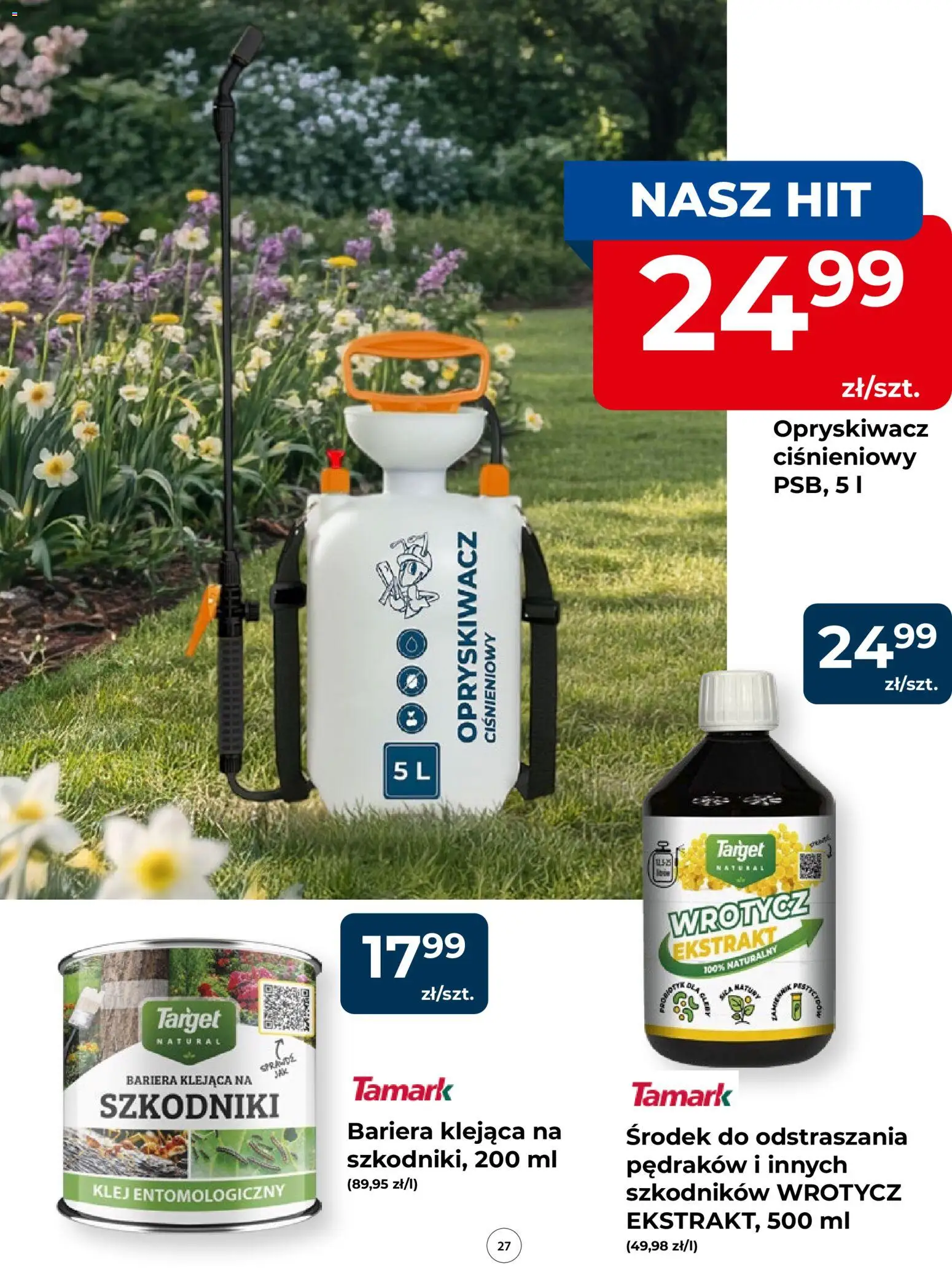Mrówka gazetka od 23.04.2026 | Strona: 27 | Produkty: Opryskiwacz