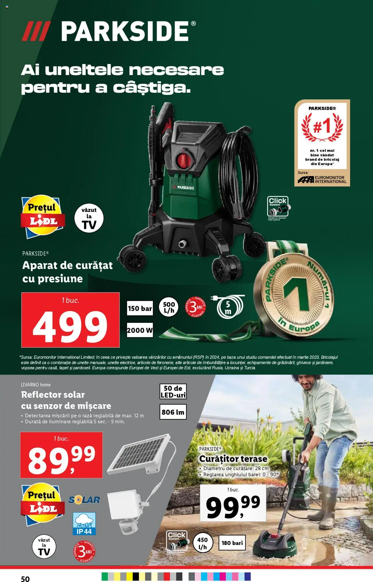 Catalog Lidl – valabil de la 30.06.2025 | Pagină: 50 | Produse: T cetveli, Vopsea, Tapet