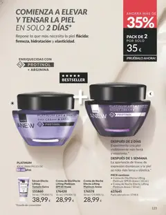 Vista previa Crema de Noche Efecto Lifting Platinum Anew, Crema de Noche Efecto Lifting Platinum Anew 50 ml válido desde el 01.01.2026 | Página: 123
