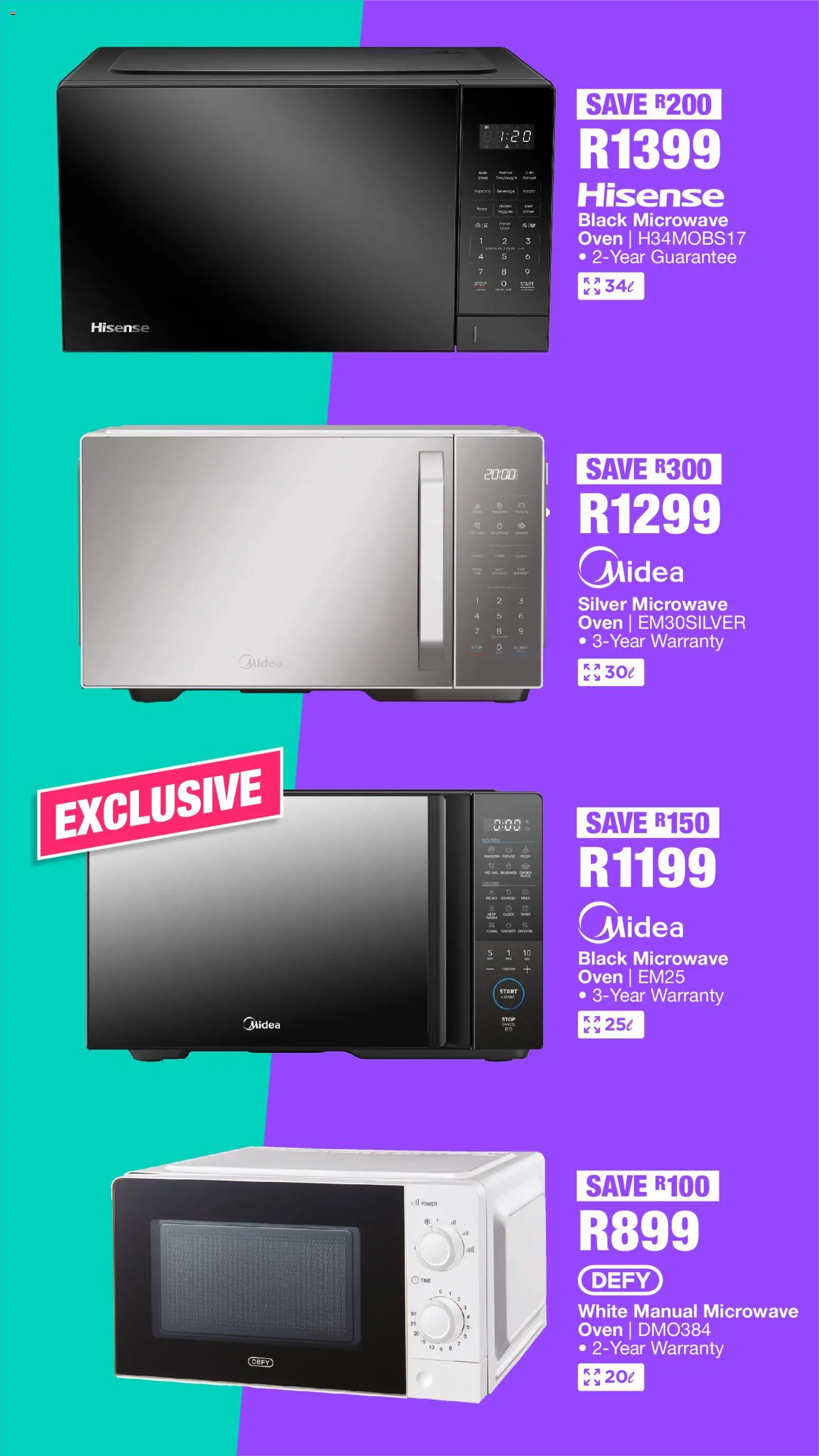 New OK Furniture catalogue – valid from 05.01.2026 | Page: 5 | Products: Oven, Microwave oven, Pizza, Popcorn