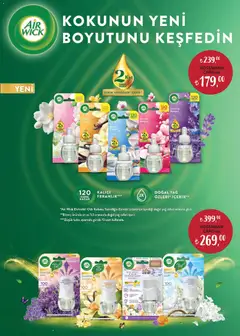 02.02.2026 tarihinden itibaren geçerli olan Rossmann kataloğu önizlemesi | Sayfa: 9 | Ürünler: Oda kokusu, Koku, Yasemin, Saat