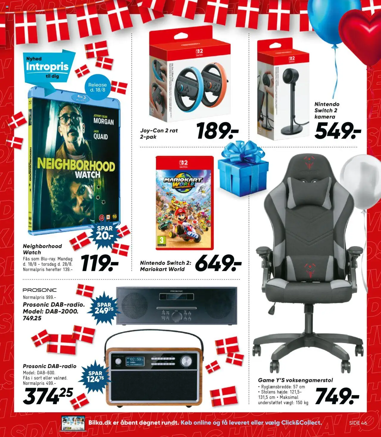 Bilka Tilbudsavis gyldig fra 15.08.2025 | Side: 15 | Produkter: Nintendo Switch, Søm, Kamera