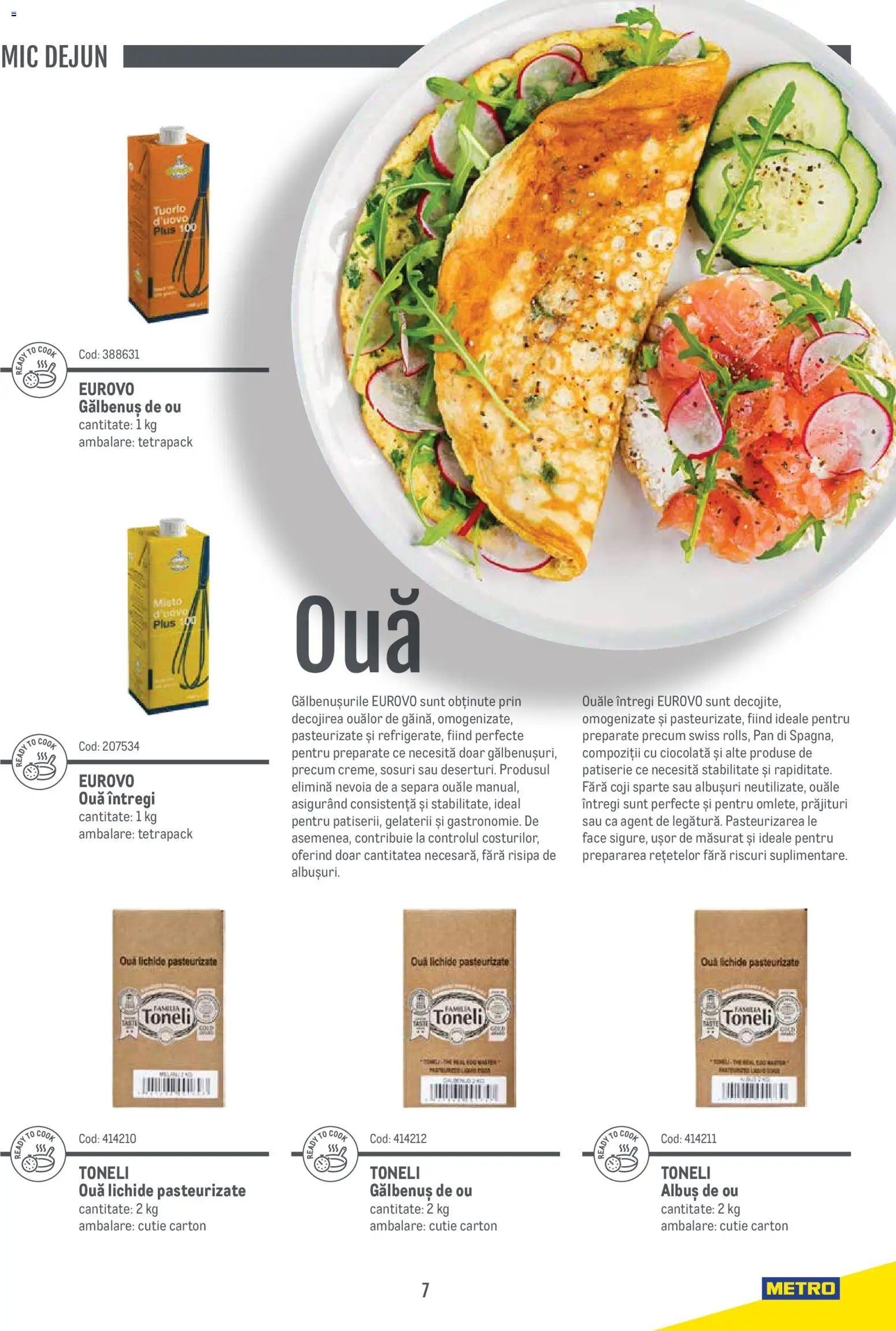 Noul catalog Metro – valabil de la 14.11.2024 | Pagină: 7 | Produse: Cutie, Ouă, Ciocolată
