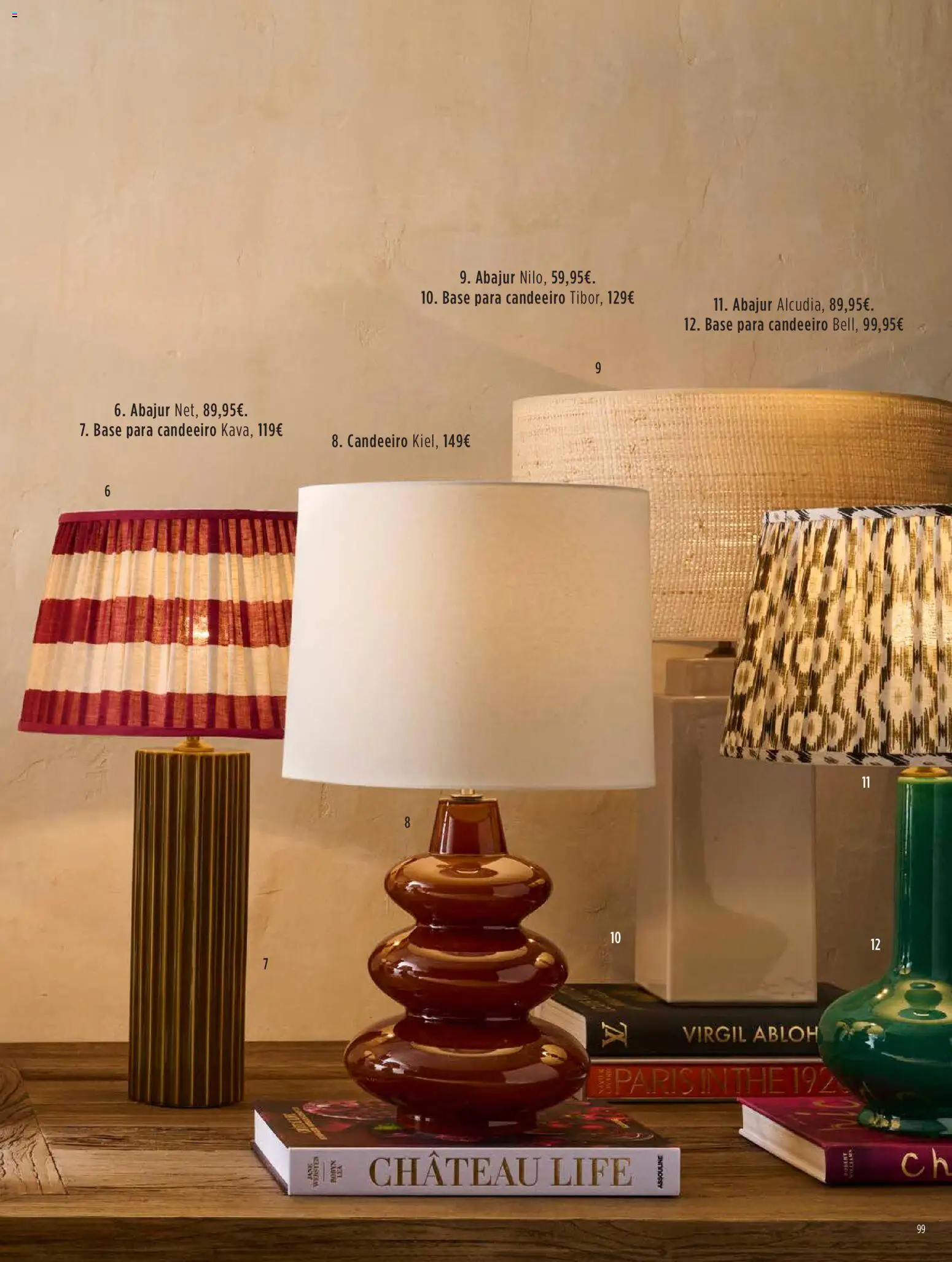 El Corte Ingles Decora │ válido de 23.10.2025 | Página: 99 | Produtos: Candeeiro, Abajur, Base