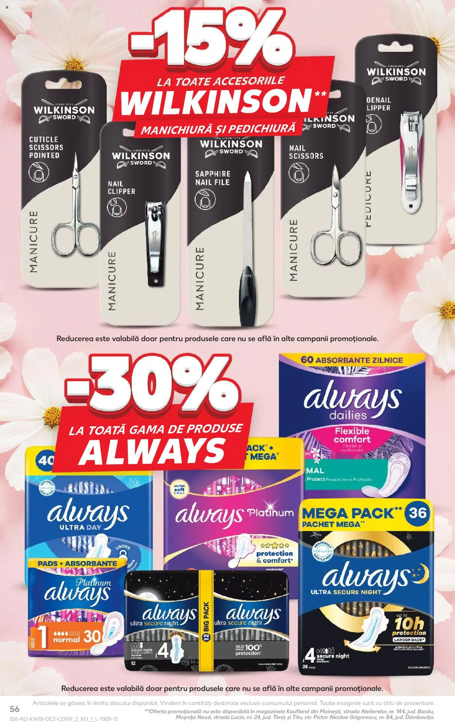 Kaufland RO akciós ujság - amely érvényes a következő dátumtól: 29.04.2026 | Oldal: 56