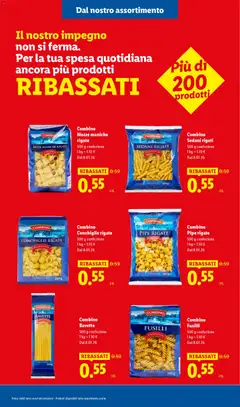 Anteprima del volantino Combino Fusilli, 500 g confezione valido a partire dal 08.01.2026 | Pagina: 21 | Prodotti: Fusilli