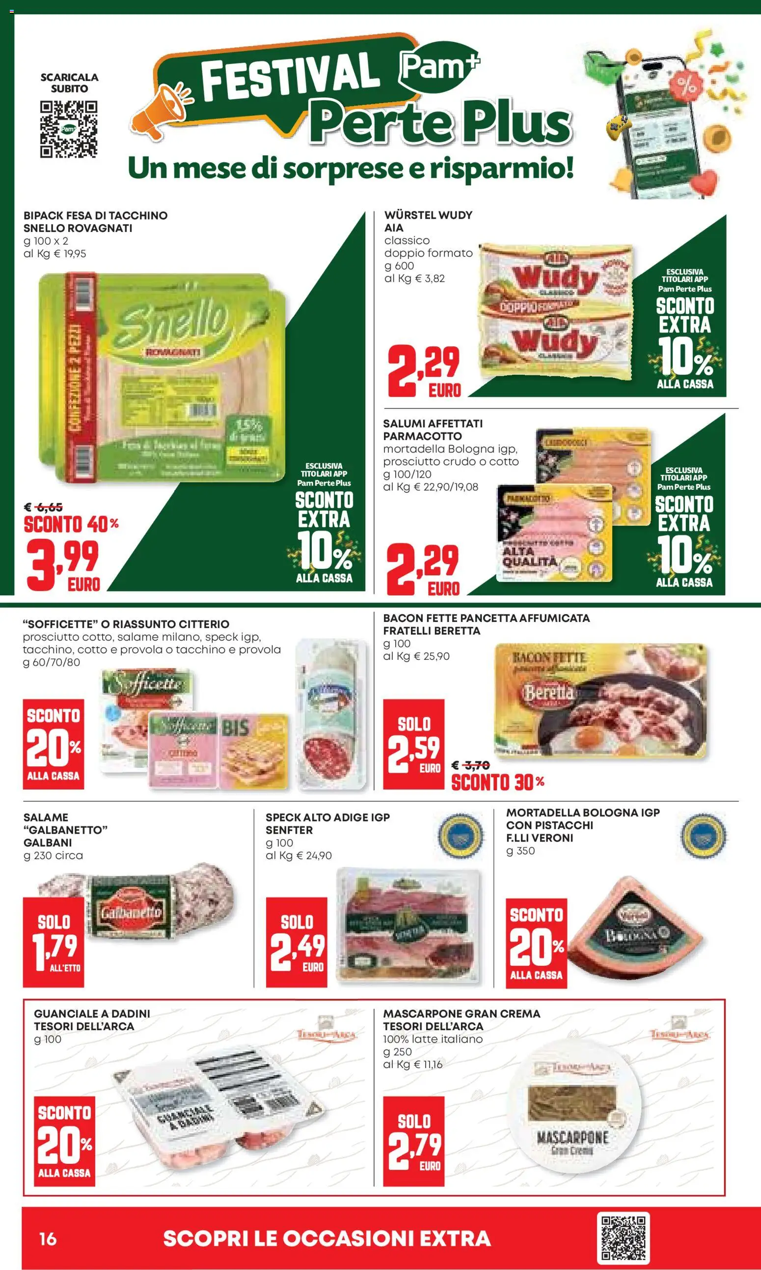 Volantino Panorama del 06.11.2025 | Pagina: 16 | Prodotti: Crema, Provola, Mascarpone, Guanciale