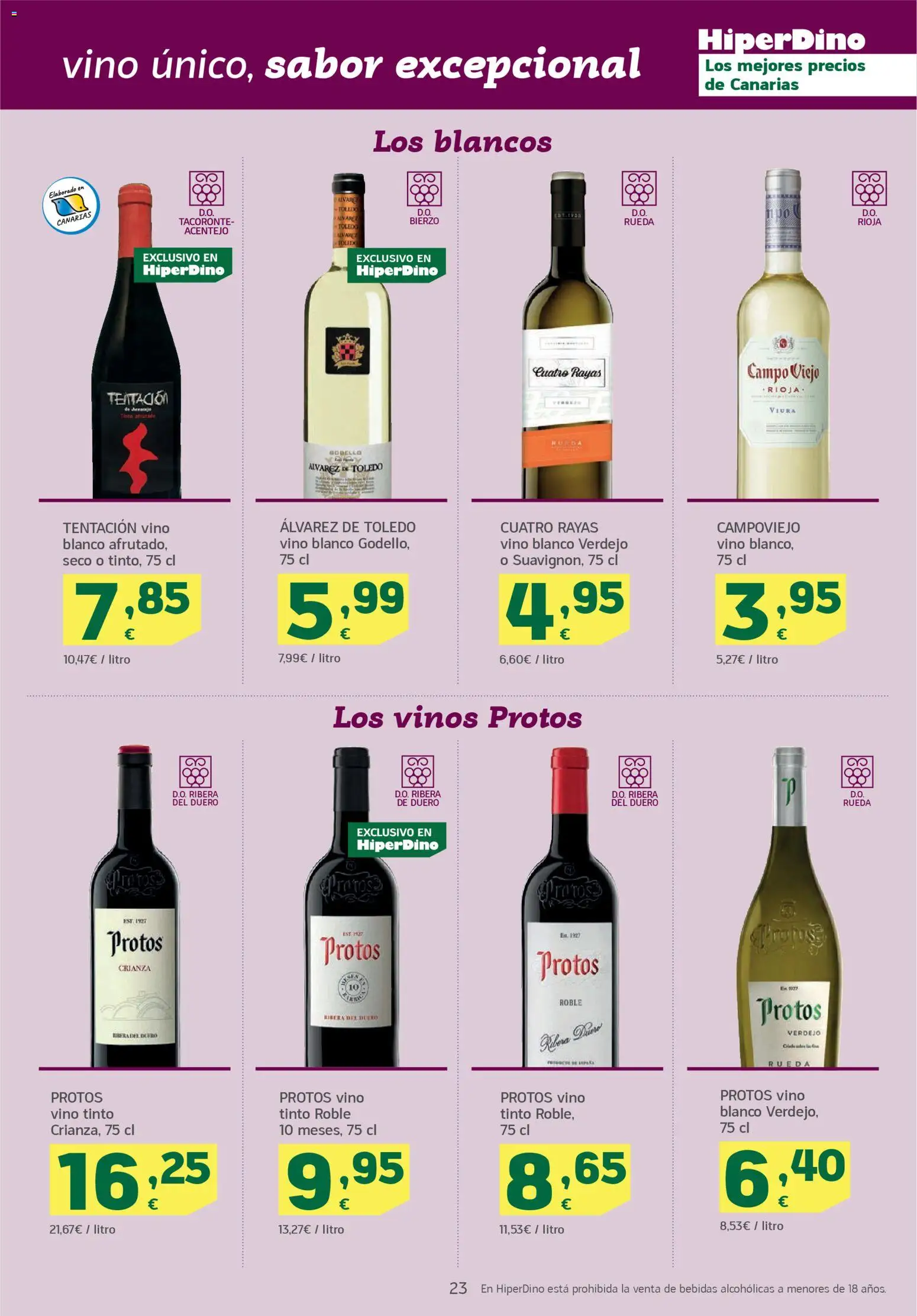 HiperDino folleto │ válido desde el 10.02.2026 | Página: 23